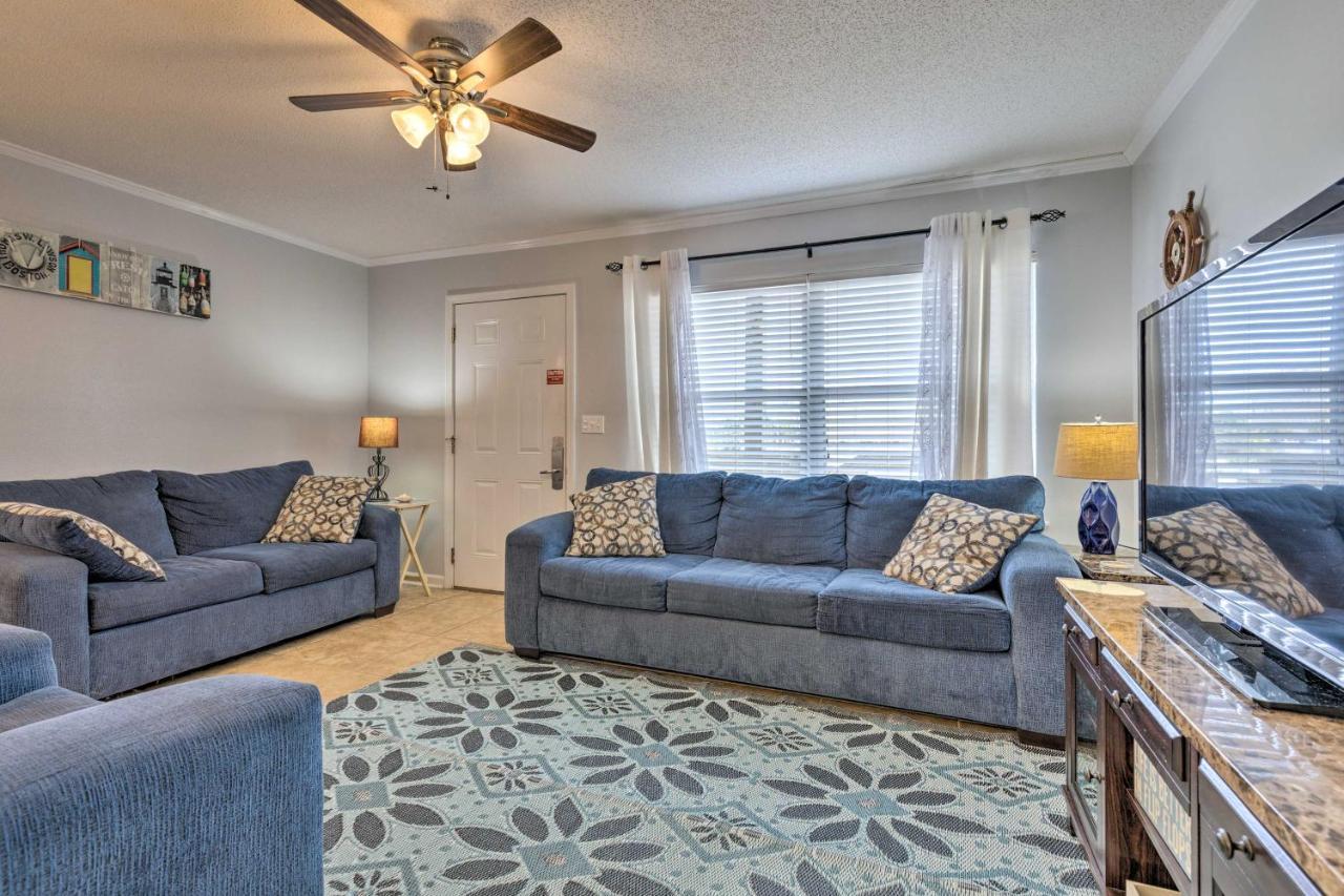 Downtown Gulf Shores Condo - 1 Block To Beach! Kültér fotó